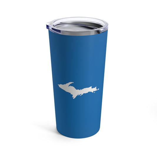 Michigan Upper Peninsula Tumbler (w/ UP Outline) | Azure - 20oz