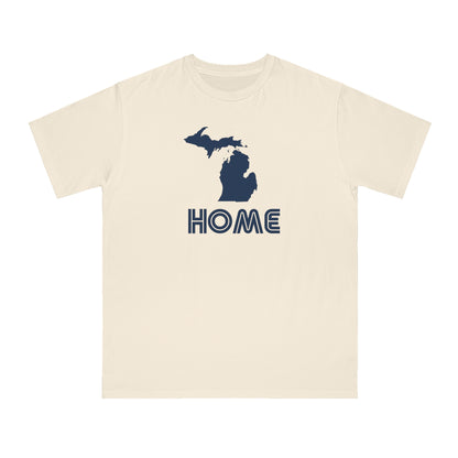 'Home' T-Shirt (1970s Audiophile Font) | Unisex Organic