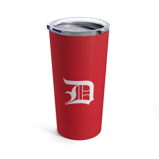 Detroit 'Old English D' Tumbler | Aliform Red - 20oz