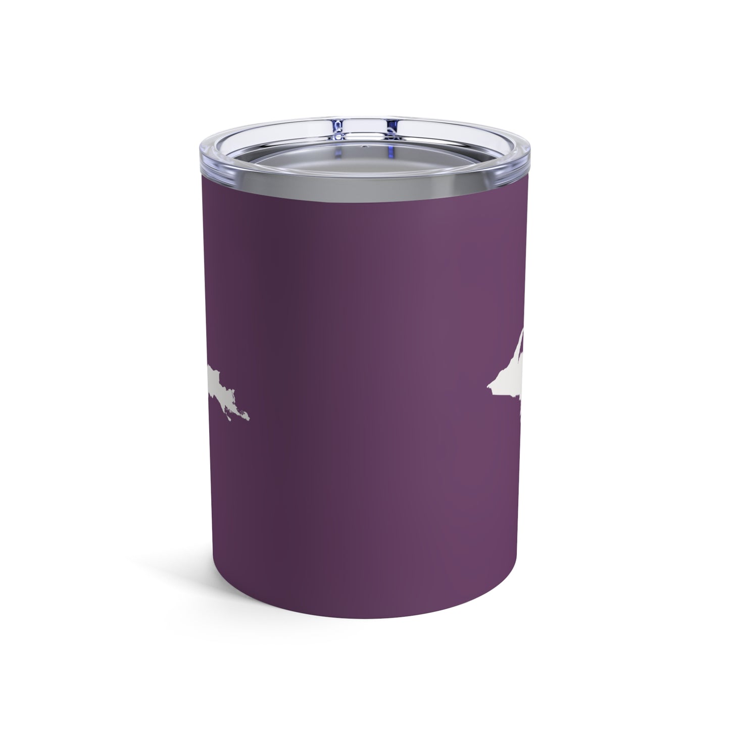 Michigan Upper Peninsula Tumbler (w/ UP Outline) | Plum - 10oz