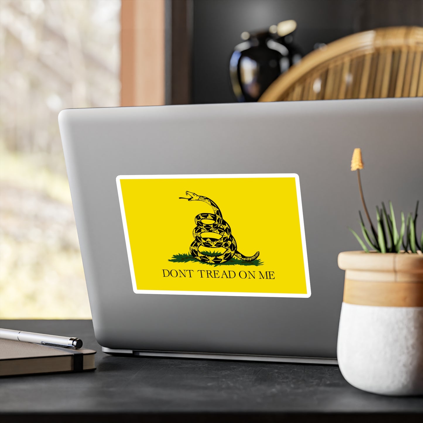 'Don't Tread On Me' Gadsden Flag Windshield Decal