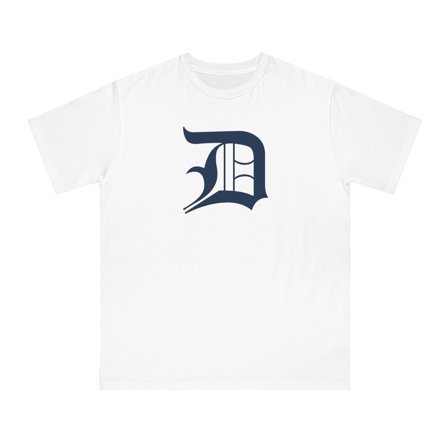 Detroit 'Old English D' T-Shirt | Unisex Organic