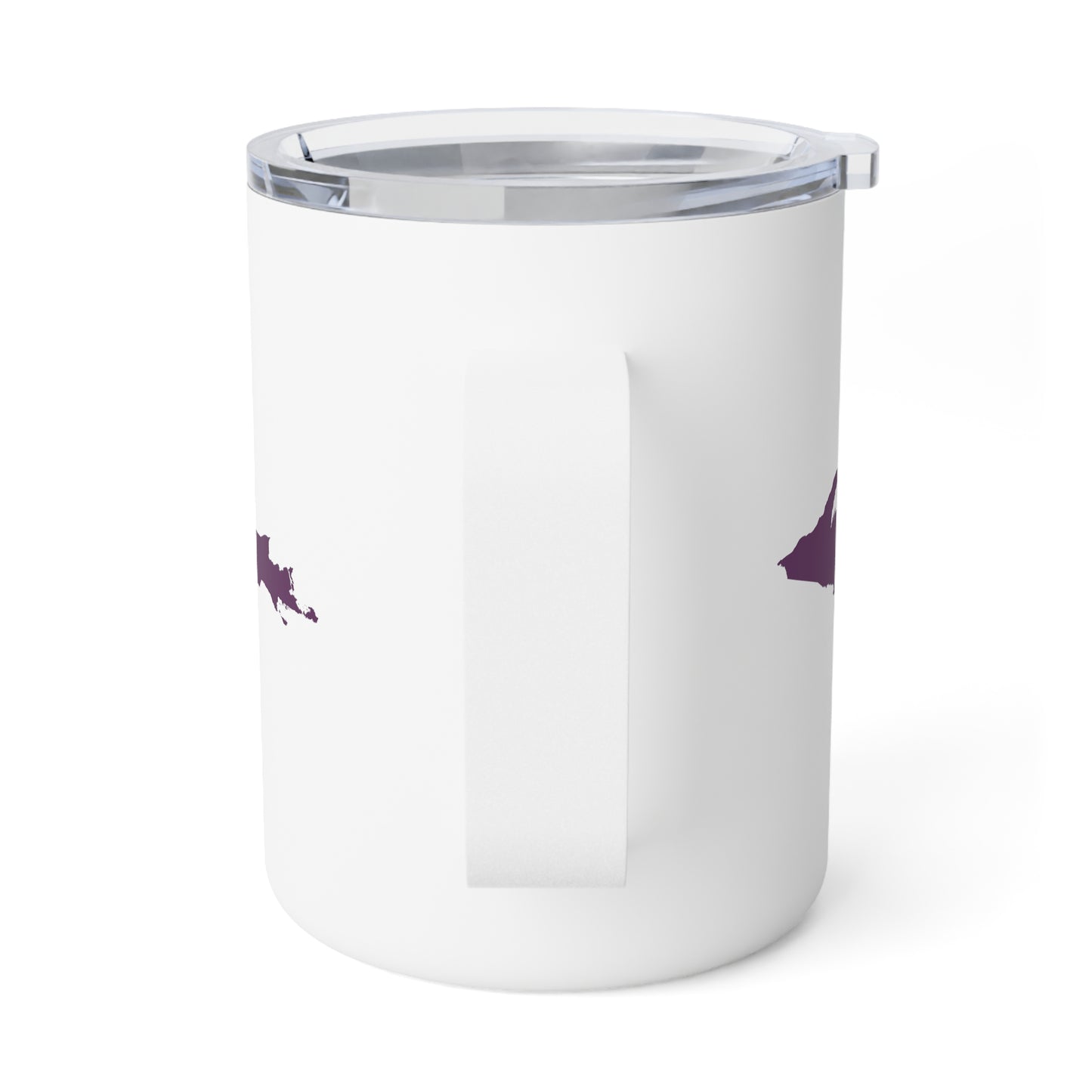 Michigan Upper Peninsula Insulated Mug (Plum Outline) | 10oz