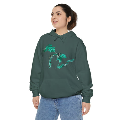 Great Lakes Hoodie | Unisex Garment-Dyed - Emerald Edition