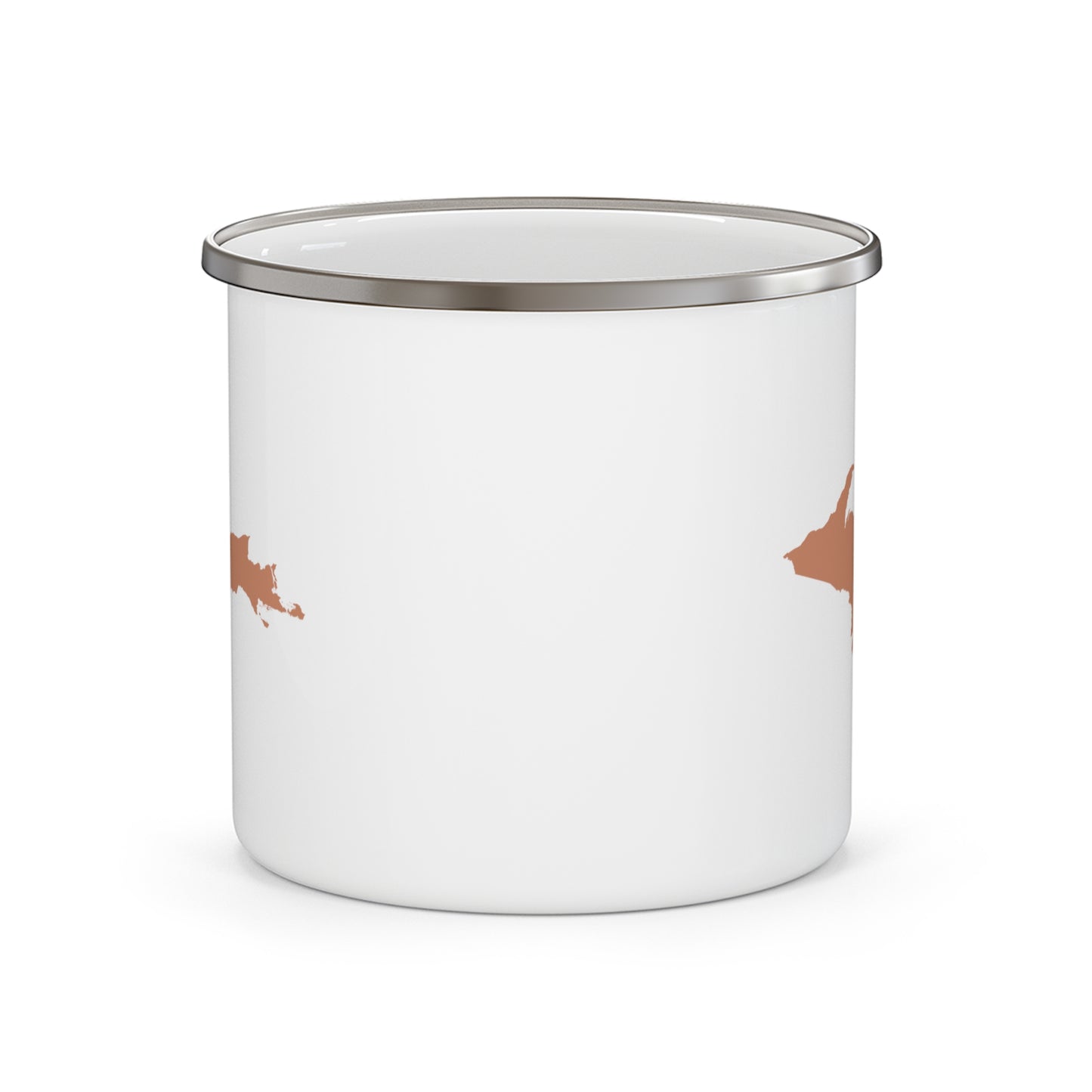 Michigan Upper Peninsula Camping Mug (Copper Outline) | 12oz