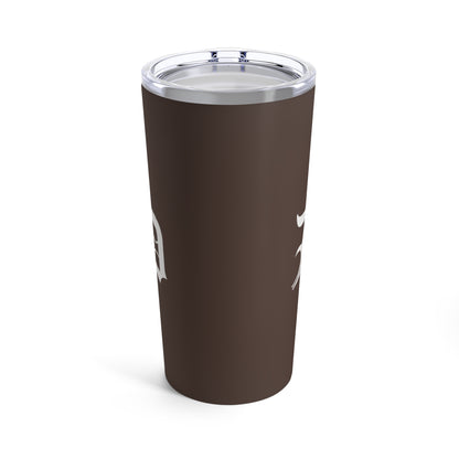 Detroit 'Old English D' Tumbler | Hickory Color - 20oz