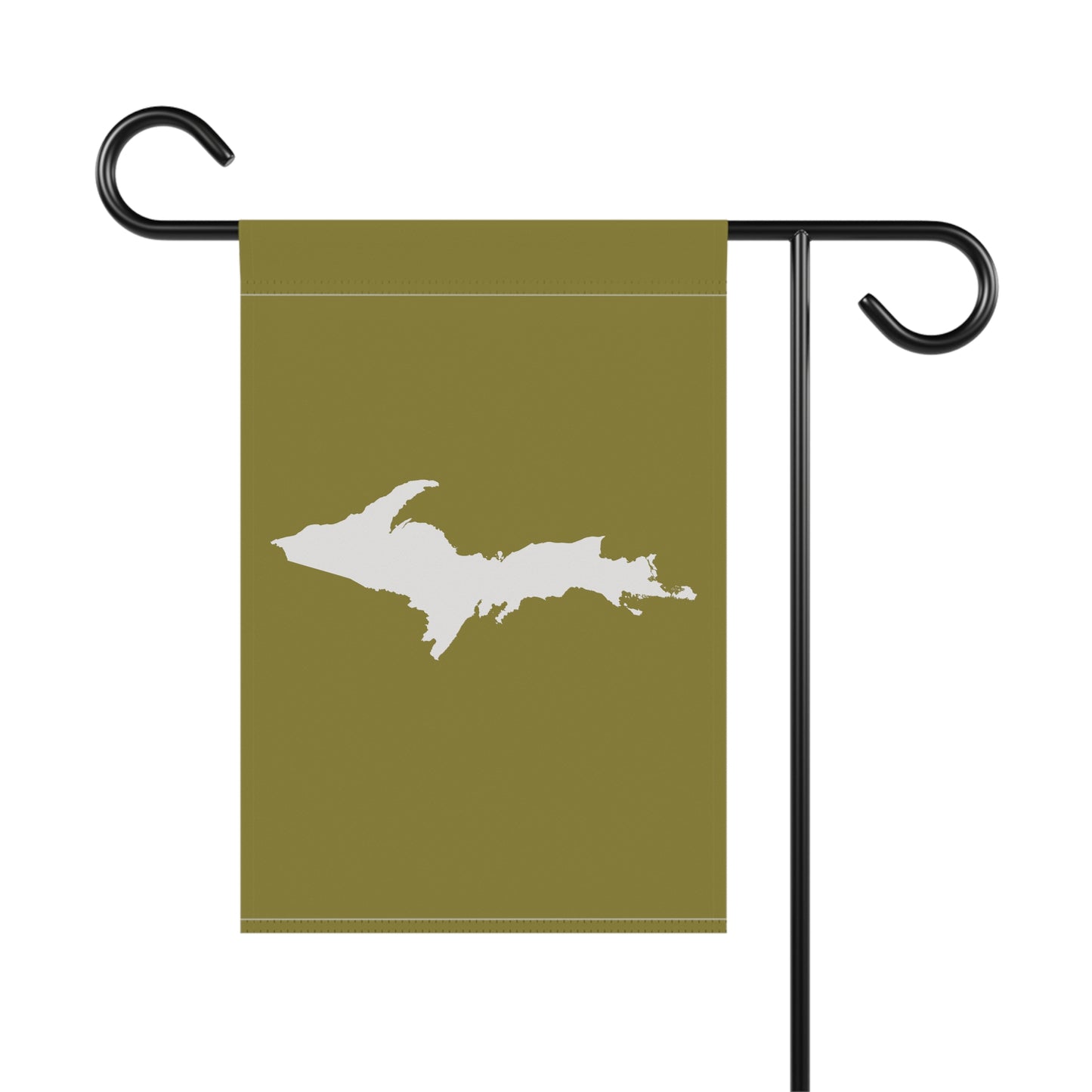 Michigan Upper Peninsula Home & Garden Flag (w/ UP Outline) | Beachgrass Green