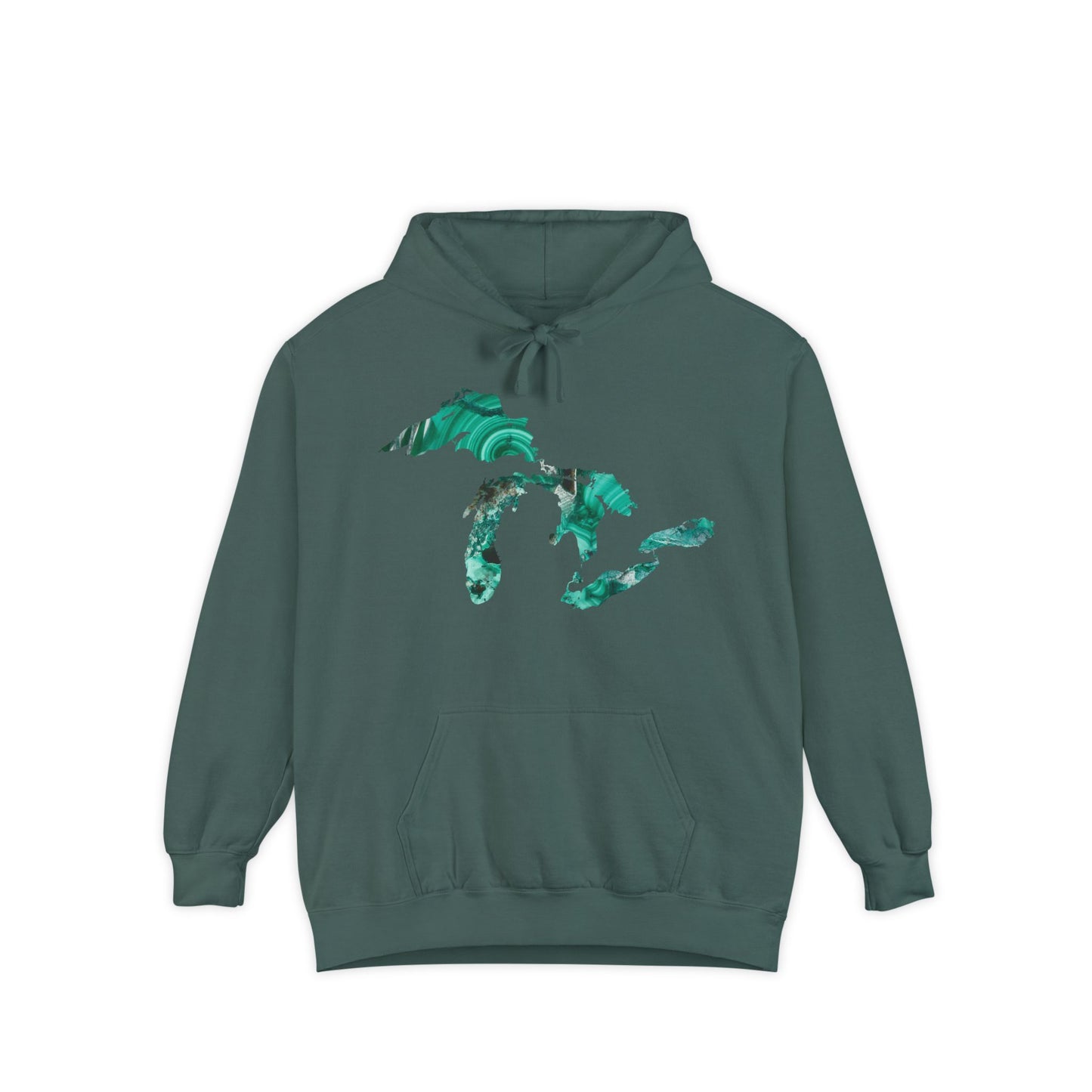 Great Lakes Hoodie | Unisex Garment-Dyed - Emerald Edition