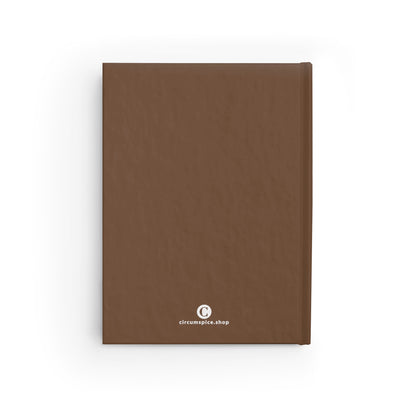 Michigan Upper Peninsula Blank Sketchbook (w/ UP USA Flag) | Coffee Color