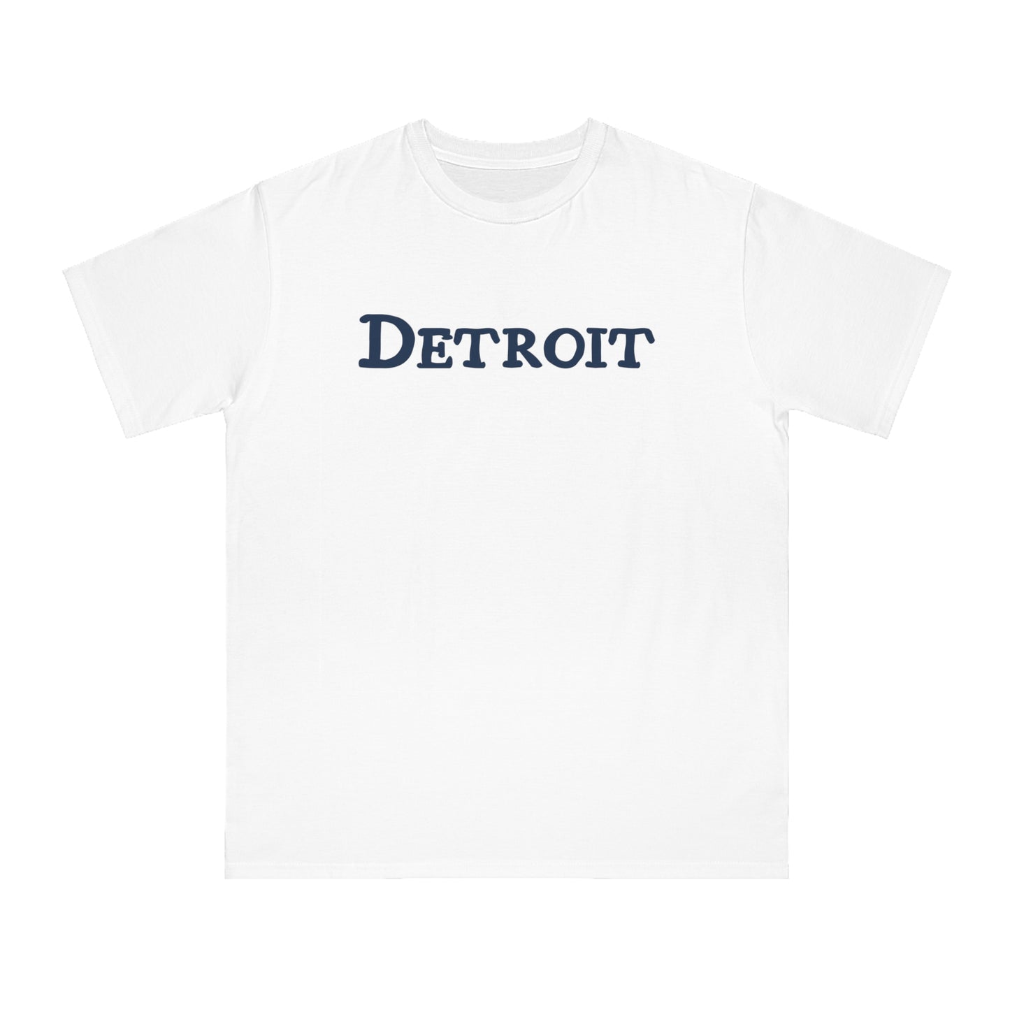 'Detroit' T-Shirt (Old French Font) | Organic Unisex