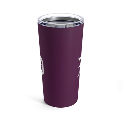 Detroit 'Old English D' Tumbler | Tyrian Purple - 20oz