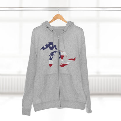 Great Lakes Hoodie (Patriotic Edition) | Unisex Full Zip