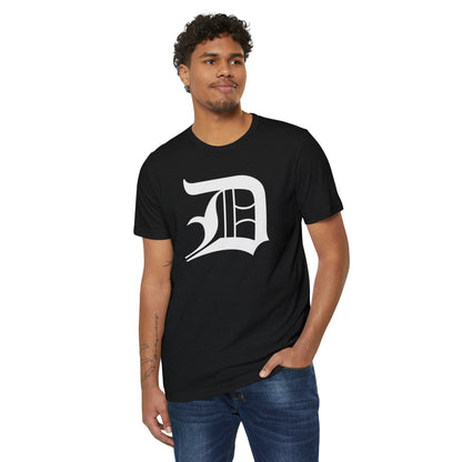 Detroit 'Old English D' T-Shirt | Unisex Recycled Organic