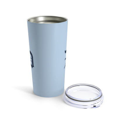 Detroit 'Old English D' Tumbler | Light Blue - 20oz