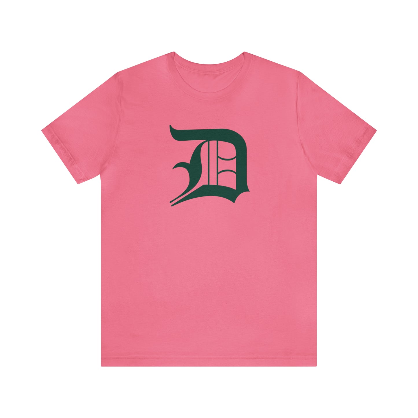 Detroit 'Old English D' T-Shirt (Laconic Green) | Unisex Standard