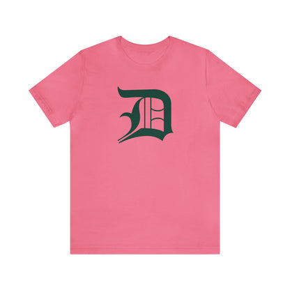 Detroit 'Old English D' T-Shirt (Laconic Green) | Unisex Standard