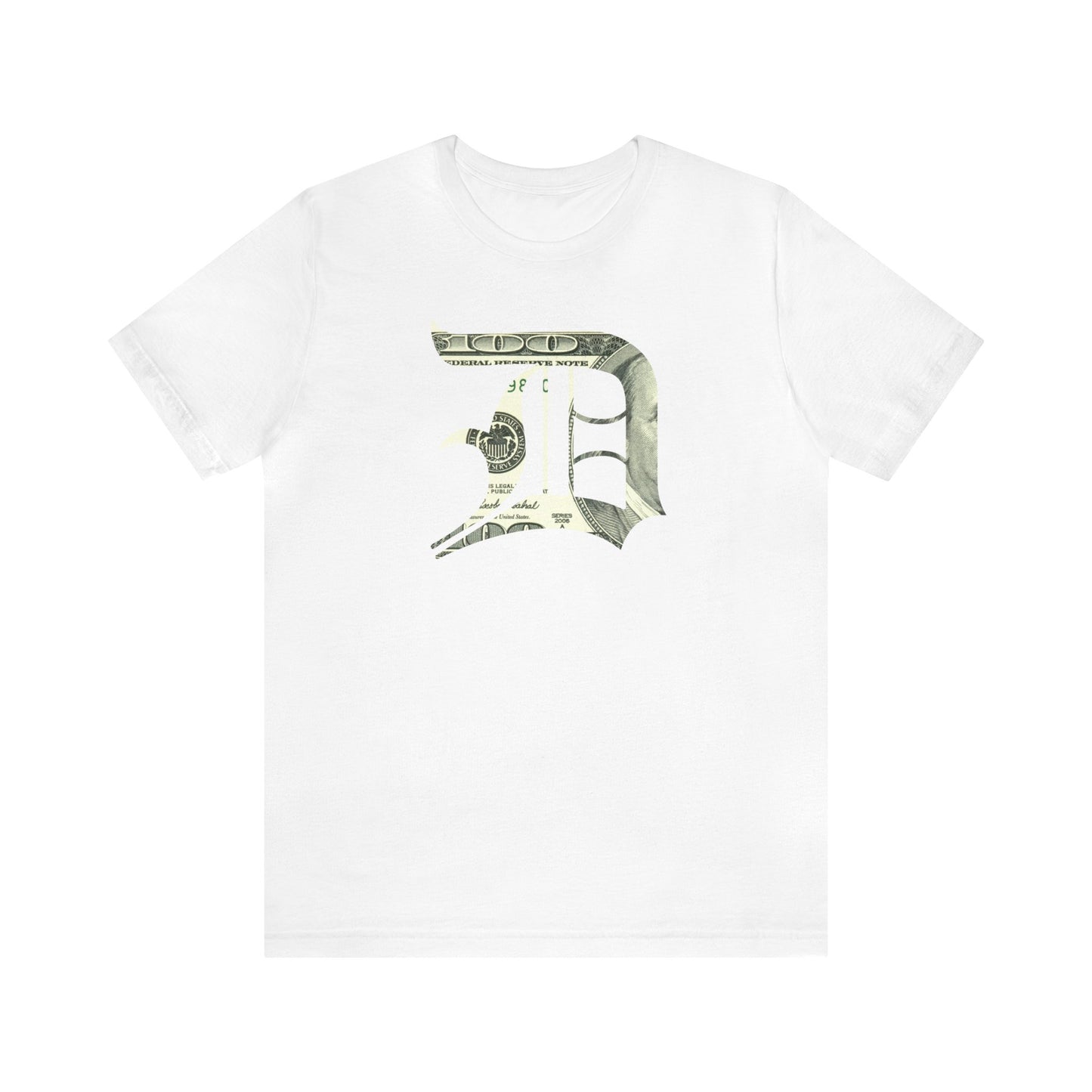 Detroit 'Old English D' T-Shirt (Benjamins Edition) | Unisex Standard