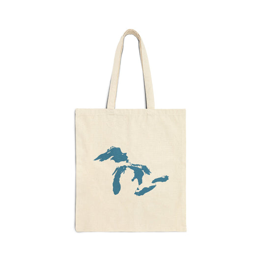 Great Lakes Light Tote Bag (Traverse Blue)