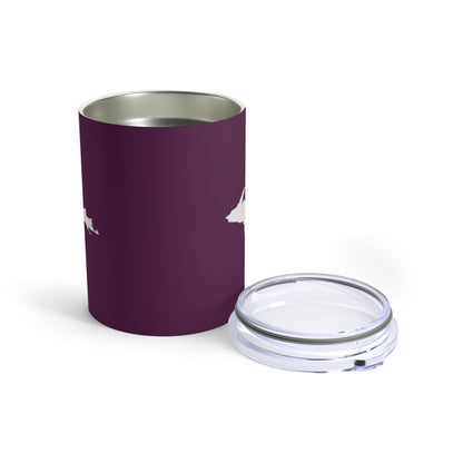 Michigan Upper Peninsula Tumbler (w/ UP Outline) | Tyrian Purple - 10oz