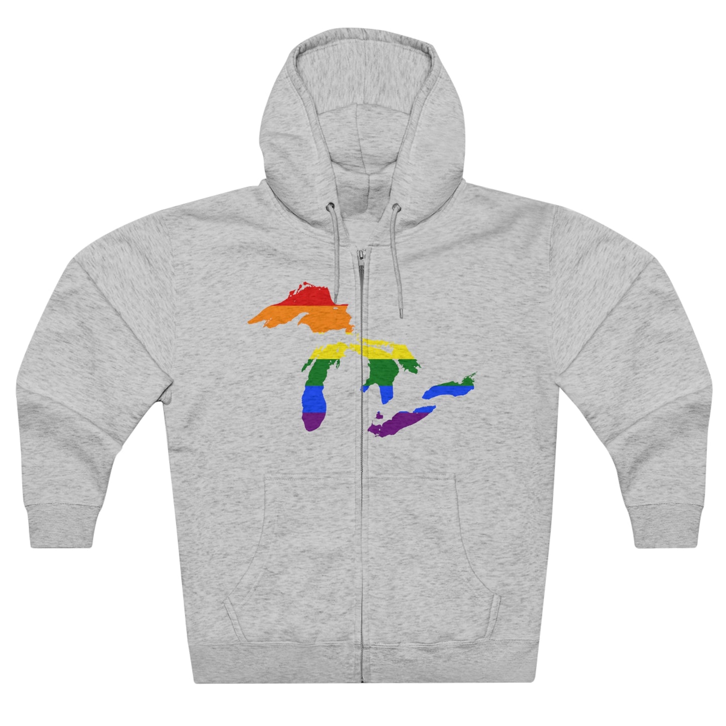 Great Lakes Hoodie (Rainbow Pride Edition) | Unisex Full Zip