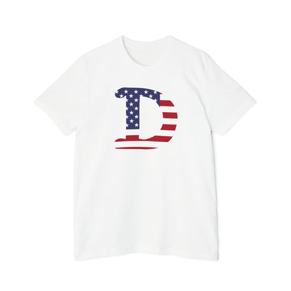 Detroit 'Old French D' T-Shirt (Patriotic Edition) | Made in USA