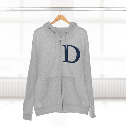 Detroit 'Old French D' Full-Zip Hoodie