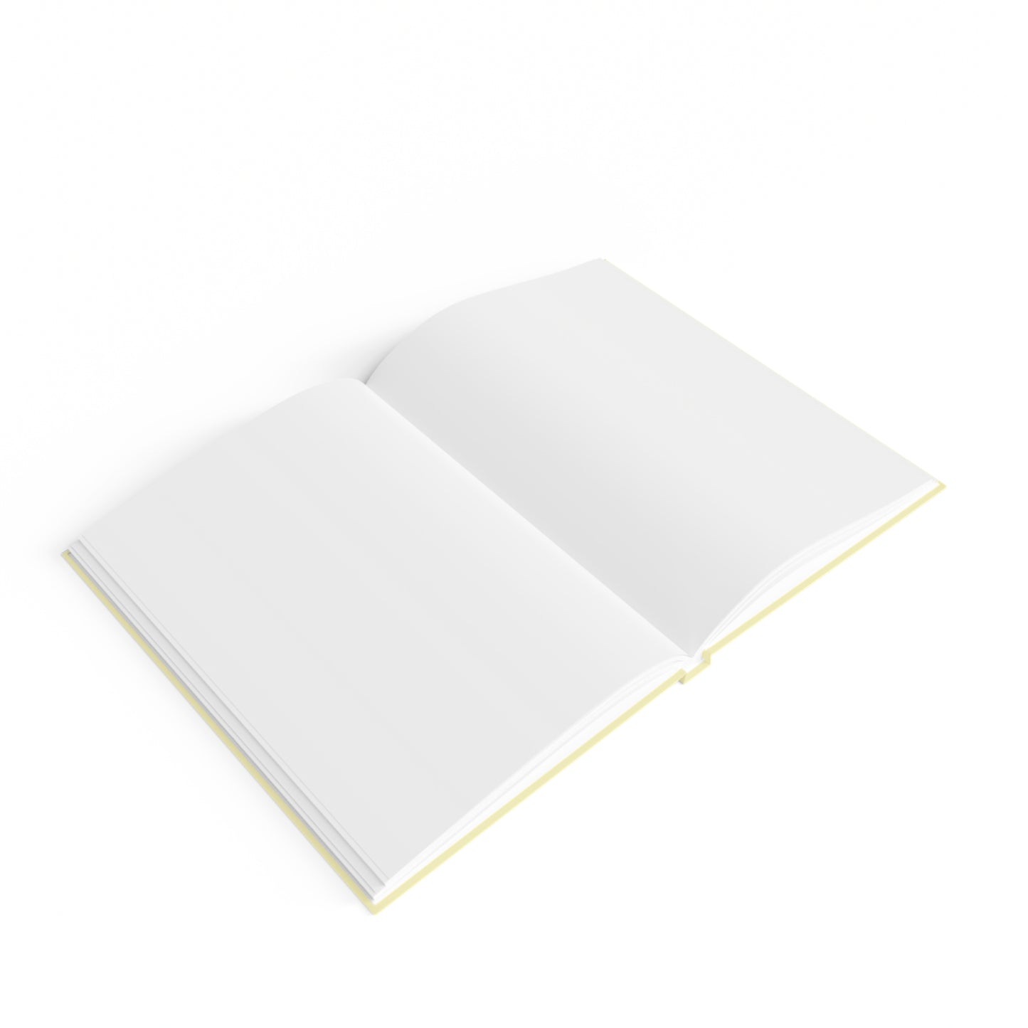 Michigan Upper Peninsula Blank Sketchbook (w/ UP Outline) | Canary Yellow