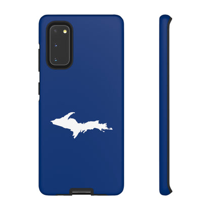 Michigan Upper Peninsula Tough Phone Case (Dearborn Blue w/ UP Outline) | Samsung & Pixel Android