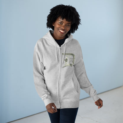 Detroit 'Old English D' Hoodie (Benjamins Edition) | Unisex Full Zip