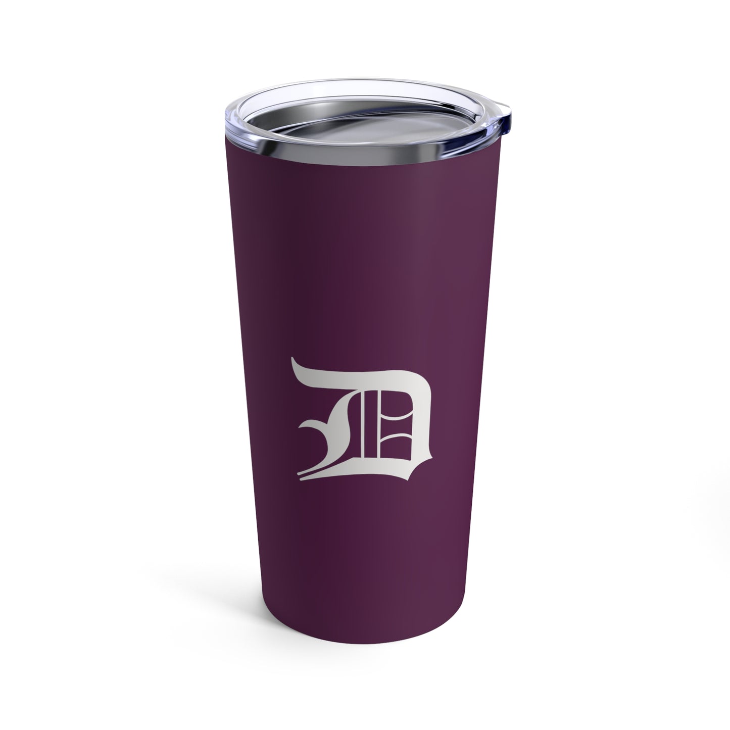 Detroit 'Old English D' Tumbler | Tyrian Purple - 20oz