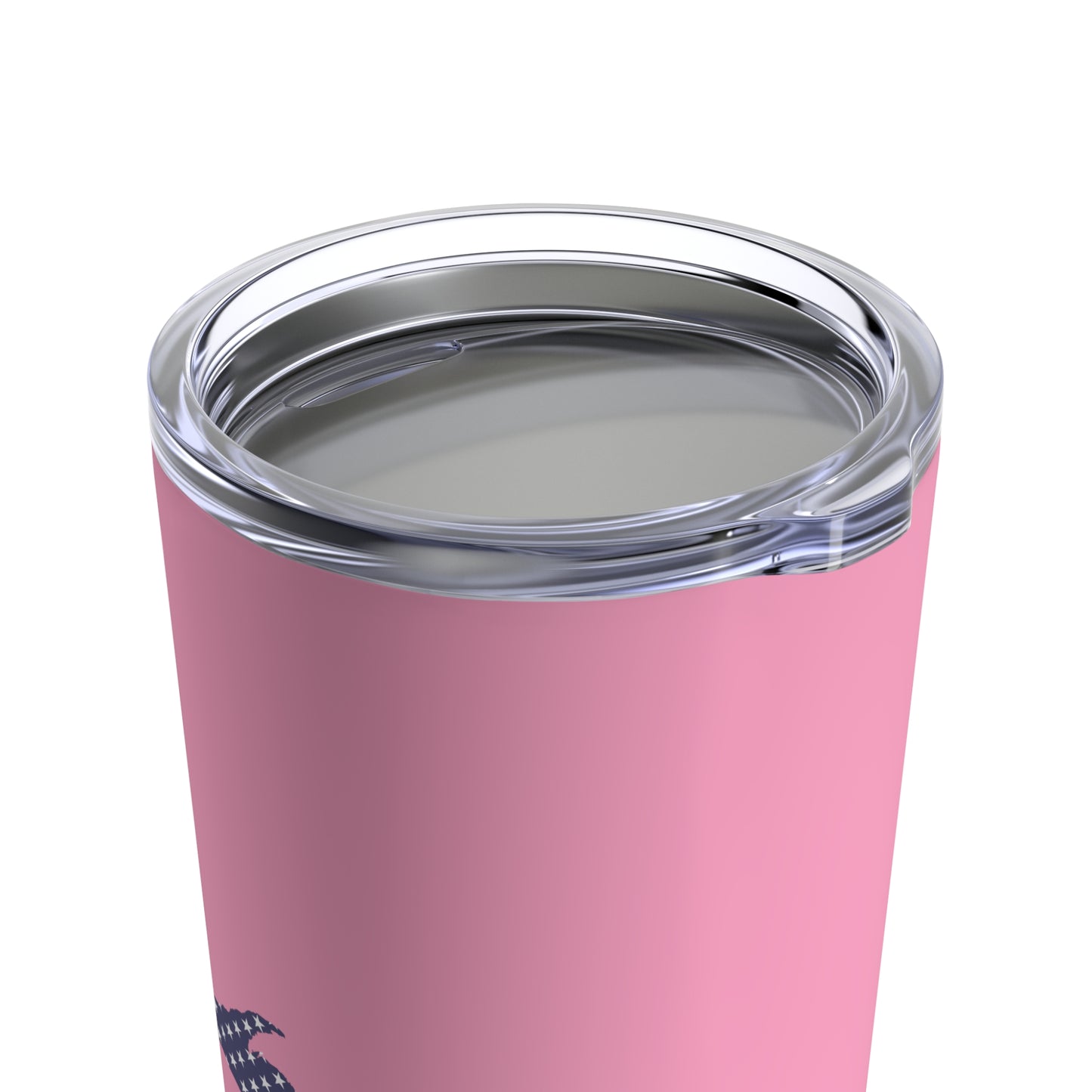 Michigan Upper Peninsula Tumbler (w/ UP USA Flag) | '67 Caddie Pink - 20oz