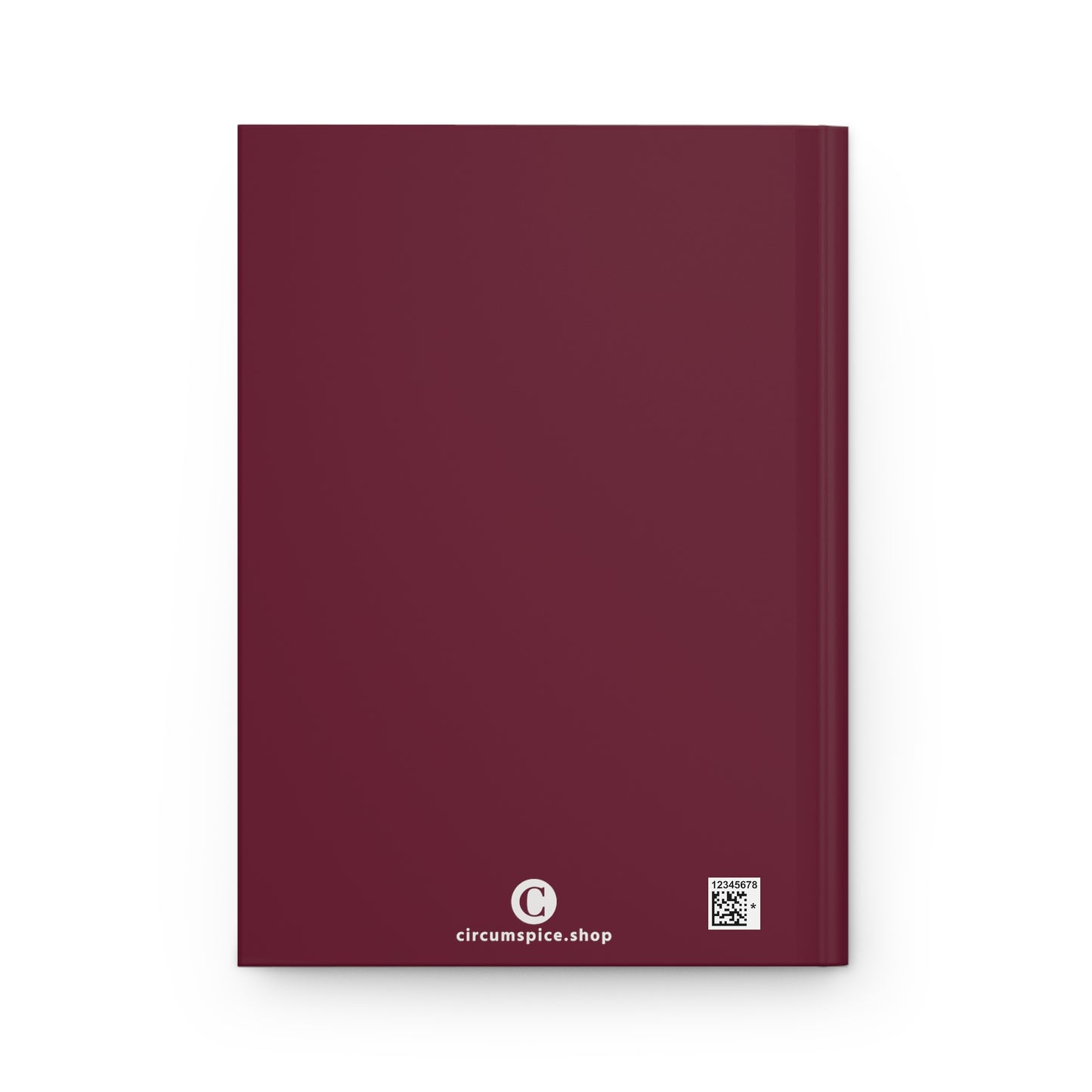 Michigan Upper Peninsula Hardcover Journal (w/ UP USA Flag) | Ruled - Old Mission Burgundy