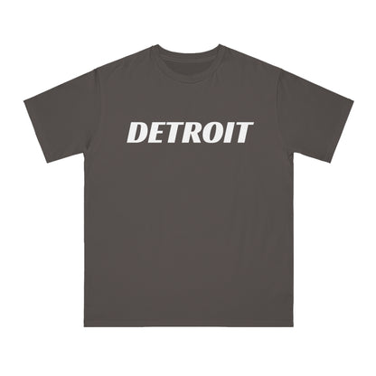 'Detroit' T-Shirt (Racing Sans Font) | Unisex Organic