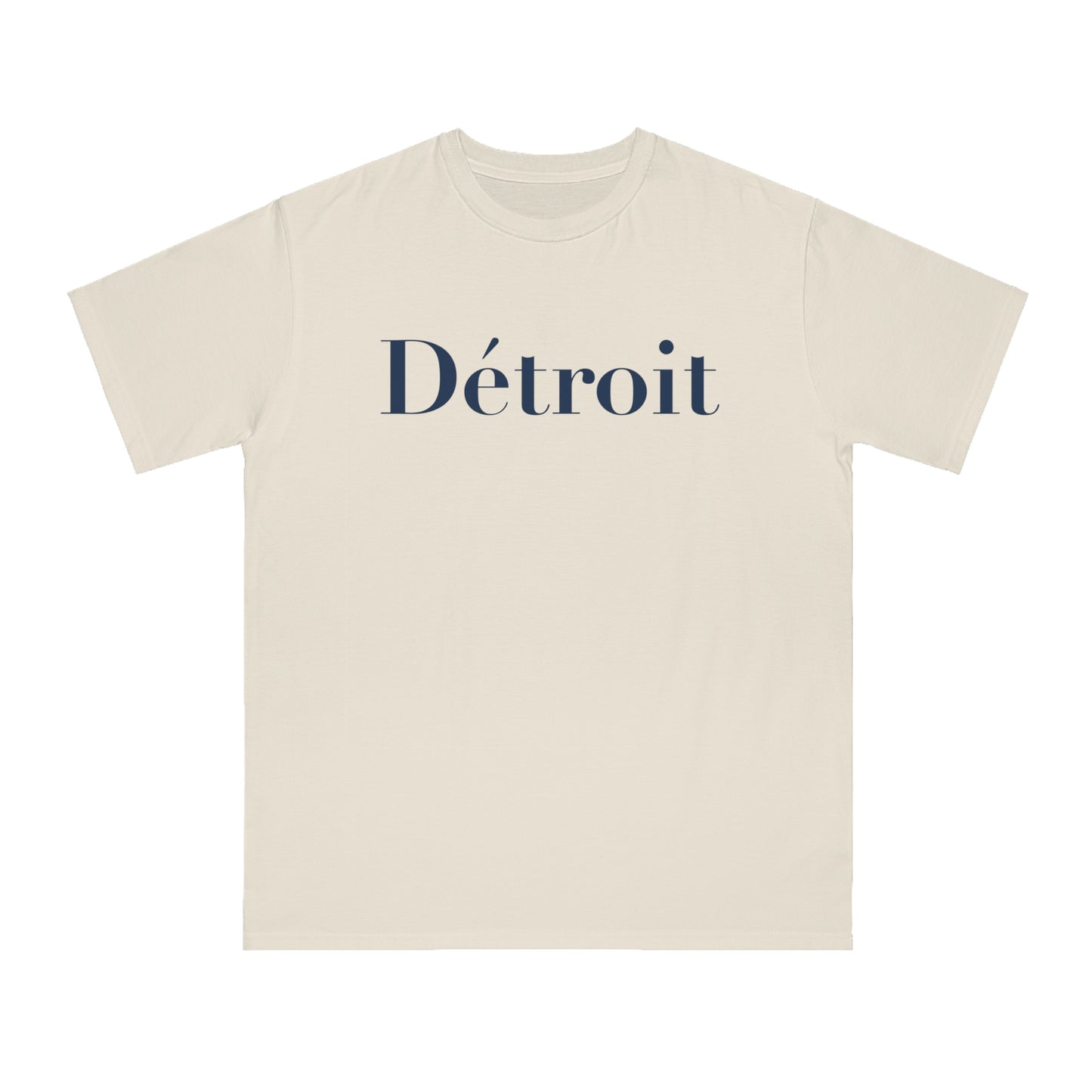 'Détroit' T-Shirt (Didot Font) | Unisex Organic