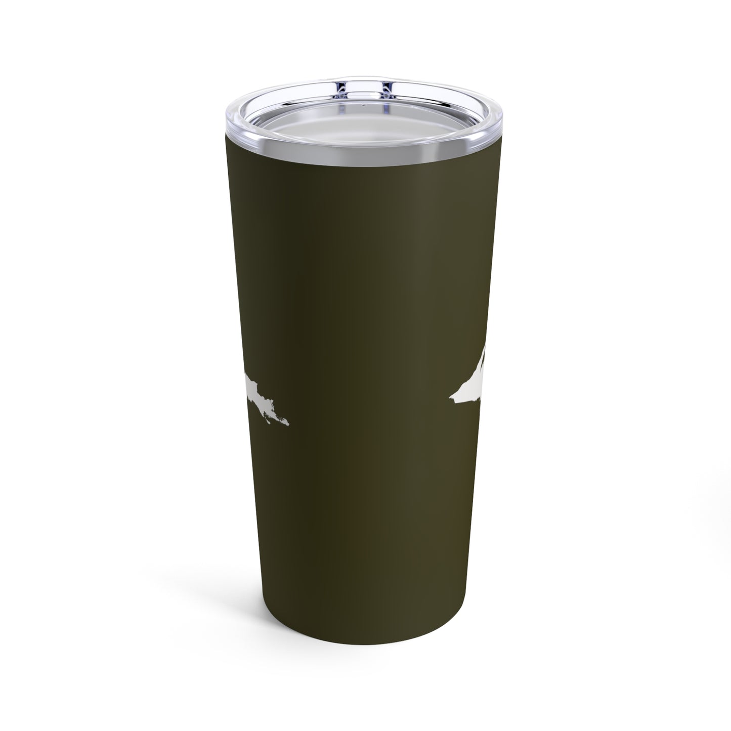 Michigan Upper Peninsula Tumbler (w/ UP Outline) | Military Green - 20oz