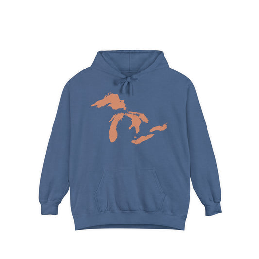 Great Lakes Hoodie (Copper) | Unisex Garment-Dyed