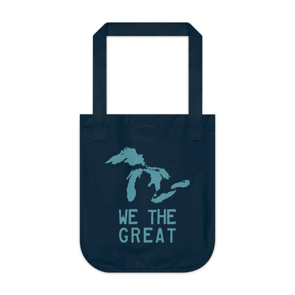 Great Lakes 'We The Great' Heavy Tote | Huron Blue