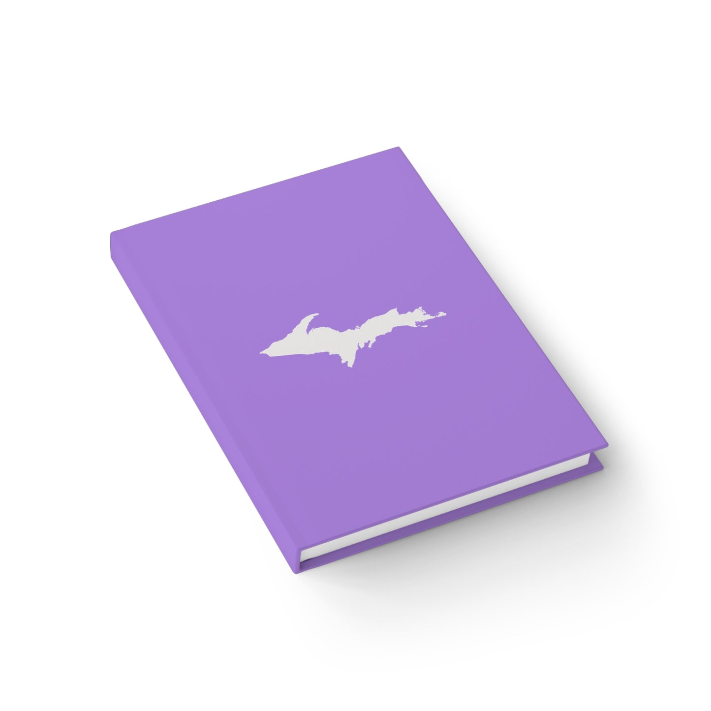 Michigan Upper Peninsula Blank Sketchbook (w/ UP Outline) | Lavender