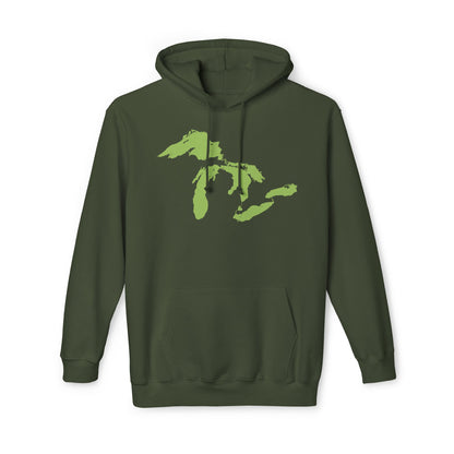 Great Lakes Ultrapremium Hoodie | Made in USA - Gooseberry Green