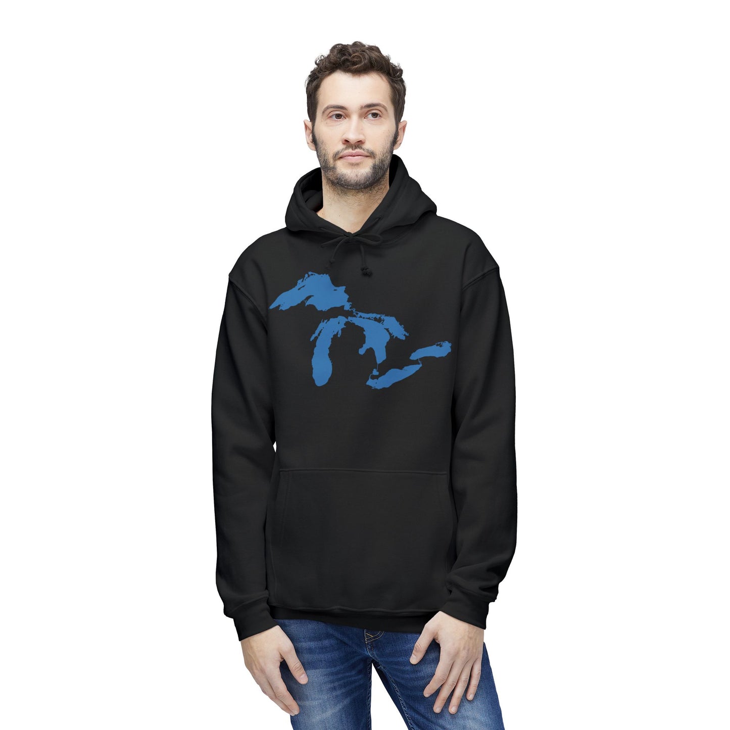 Great Lakes Ultrapremium Hoodie | Made in USA - Superior Blue