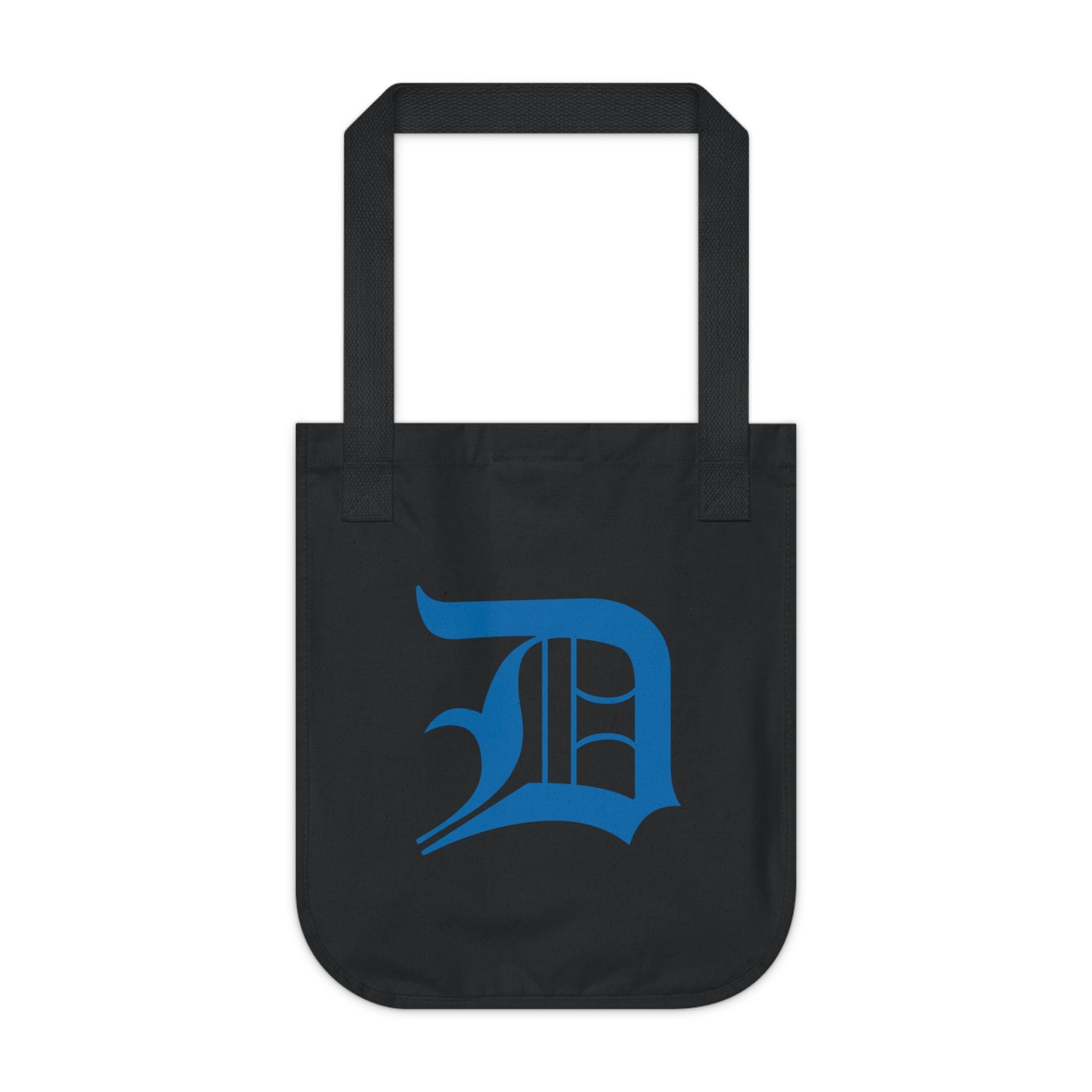 Detroit 'Old English D' Heavy Tote (Azure)