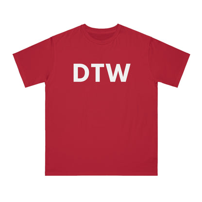 Detroit 'DTW' T-Shirt | Unisex Organic