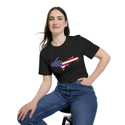 Michigan Upper Peninsula T-Shirt (Patriotic Edition) | Made in USA