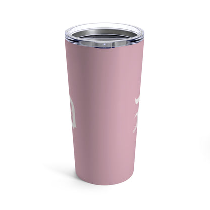 Detroit 'Old English D' Tumbler | Pink - 20oz