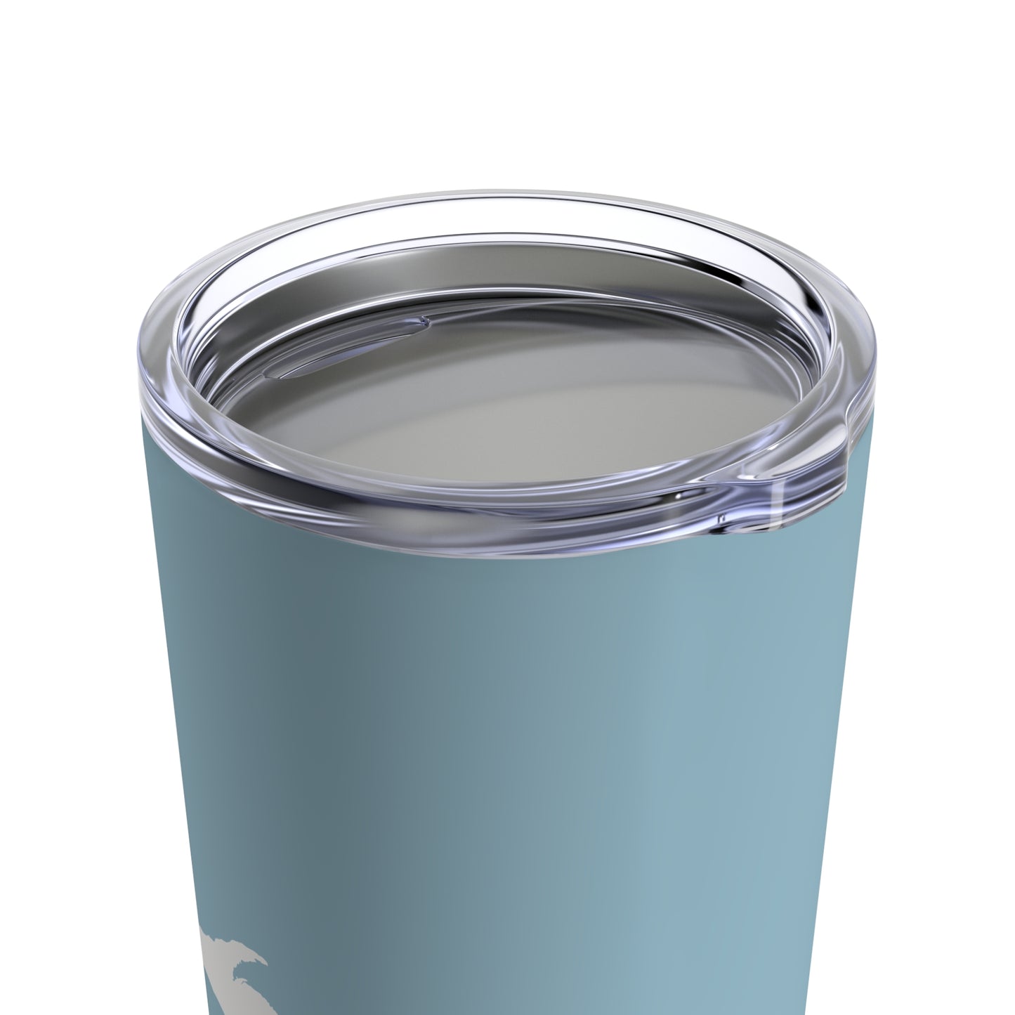 Michigan Upper Peninsula Tumbler (w/ UP Outline) | Opal Blue - 20oz