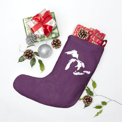 Great Lakes Christmas Stocking | Plum