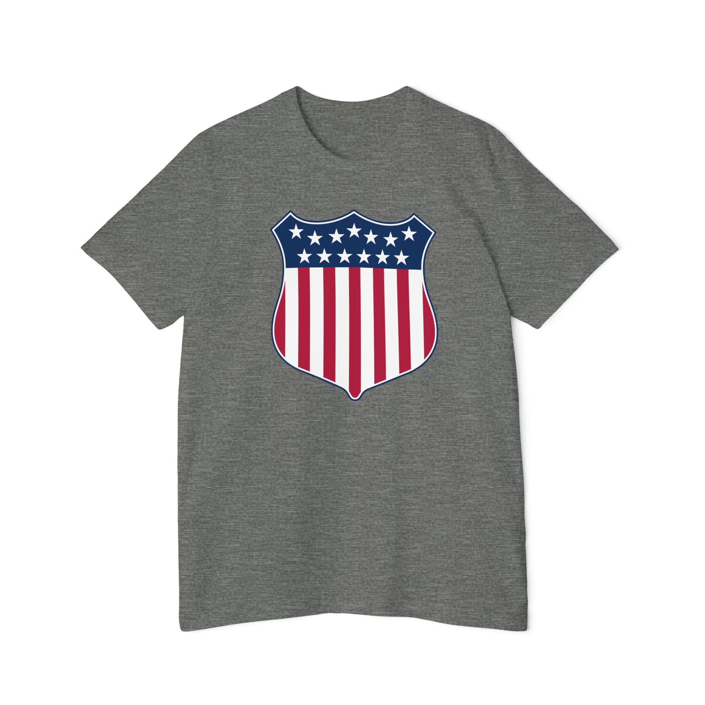 United States Flag Shield T-Shirt | Made in USA