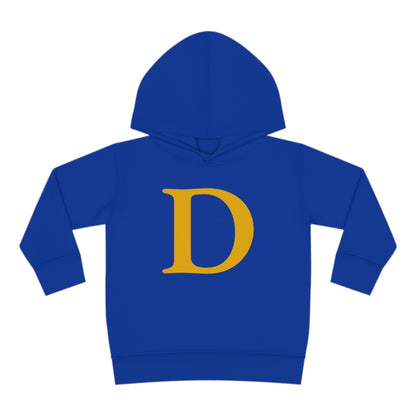 Detroit 'Old French D' Hoodie (Gold Full Body Outline) | Unisex Toddler