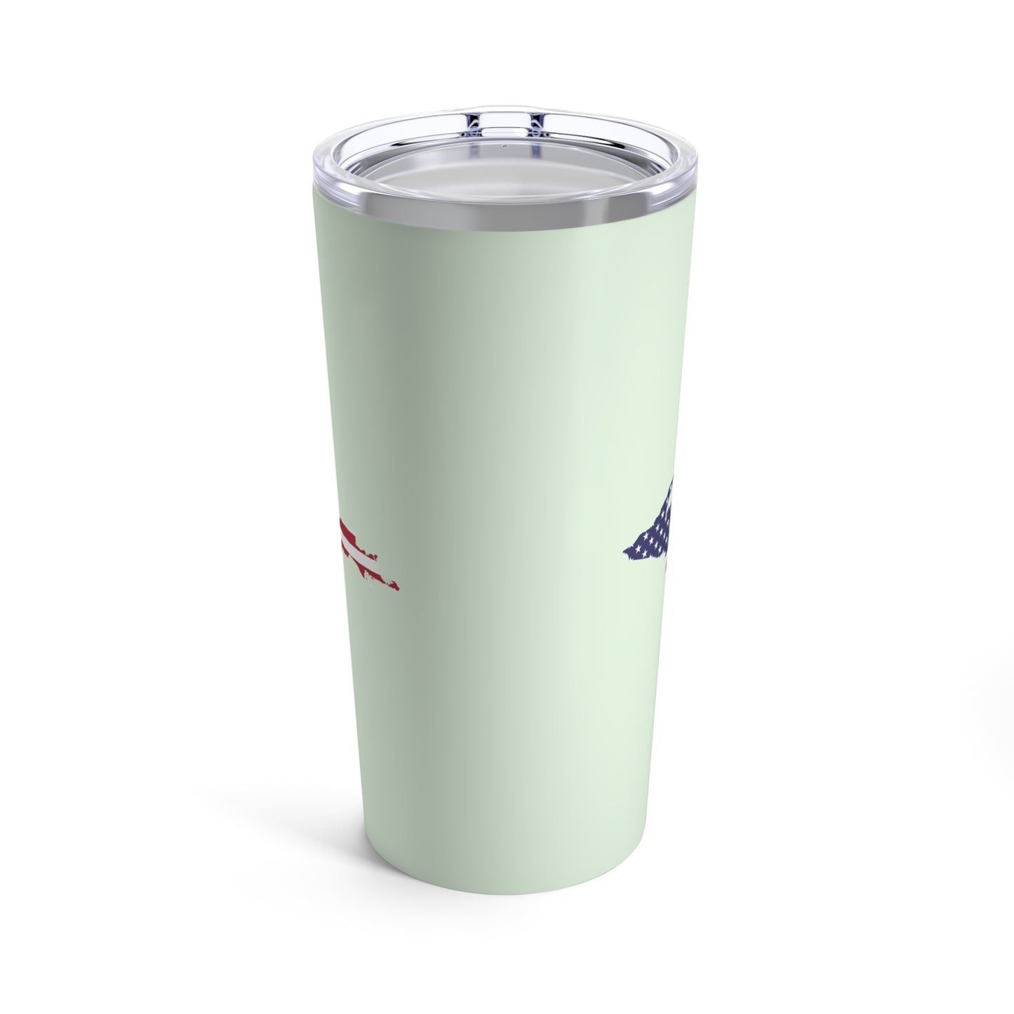 Michigan Upper Peninsula Tumbler (w/ UP USA Flag) | Dew Green - 20oz