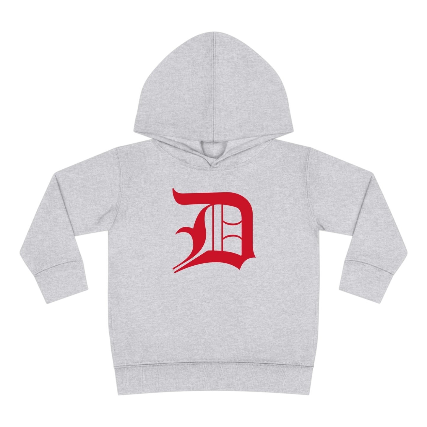 Detroit 'Old English D' Hoodie (Aliform Red) | Unisex Toddler